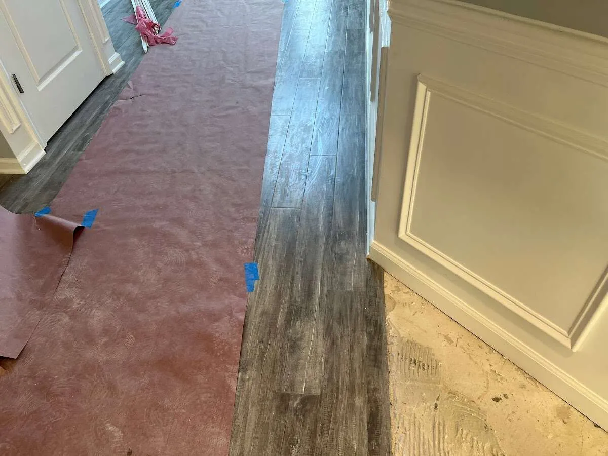 Completed marble shower restoration in Rancho Mirage